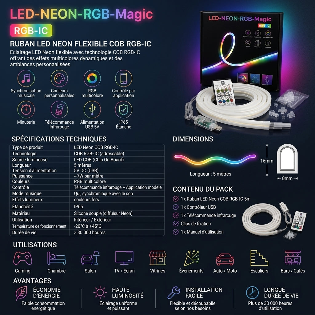 RGB-IC LED Neon